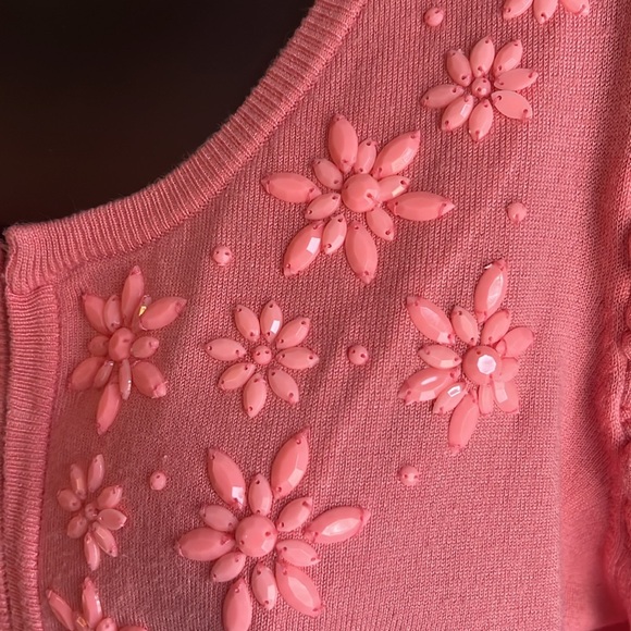 INC gorgeous beaded cardigan sweater - Picture 2 of 5